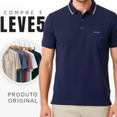 Combo de 5 Camisa Masculina em Algodão e Poliéster - Classe e Sofisticação!