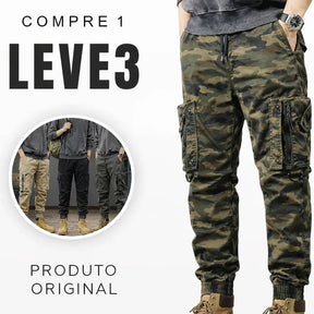 [Leve 3 Pague 1] Calça Masculina Falcon em RipStop e Poliéster