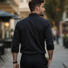 [LEVE 5 PAGUE 3] Camisa Masculina Valen Executive em Elastano Premium