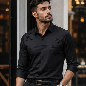 [LEVE 5 PAGUE 3] Camisa Masculina Valen Executive em Elastano Premium