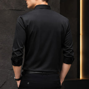 [LEVE 5 PAGUE 3] Camisa Masculina Valen Executive em Elastano Premium